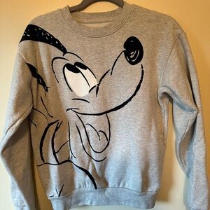 Pluto Disney Sweatershirt Grey Classic Design XS
Twee